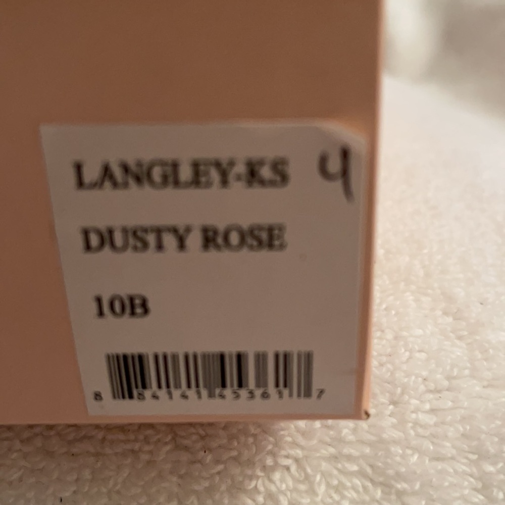 LOEFFLER RANDALL DUSTY ROSE RUFFLED MULE SZ 10B - Picture 11 of 11